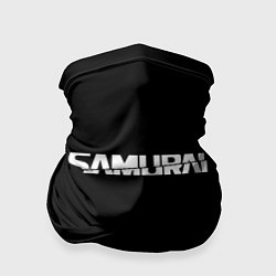 Бандана Samurai logo white
