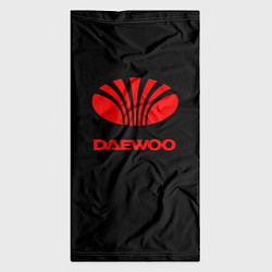 Бандана-труба Daewoo red logo, цвет: 3D-принт — фото 2