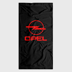 Бандана-труба Opel red logo auto, цвет: 3D-принт — фото 2