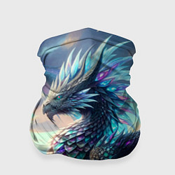 Бандана-труба Крылатый сказочный дракон - нейросеть, цвет: 3D-принт