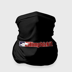 Бандана-труба Limp Bizkit logo rock, цвет: 3D-принт