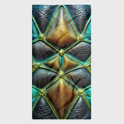 Бандана-труба Объемная футуристичная объемная текстура из кожи, цвет: 3D-принт — фото 2