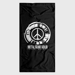 Бандана-труба Metal gear solid snake logo, цвет: 3D-принт — фото 2