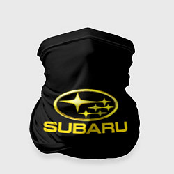 Бандана Subaru logo yellow