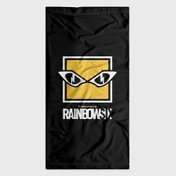 Бандана-труба Rainbow six 6 logo games, цвет: 3D-принт — фото 2