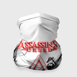 Бандана-труба Assassins Creed огненное лого гейм, цвет: 3D-принт