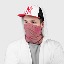 Бандана-труба Полутоновый дымовой фон абстракция, цвет: 3D-принт — фото 2