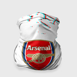 Бандана-труба Arsenal fc текстура, цвет: 3D-принт