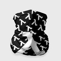 Бандана-труба Half liife logo pattern, цвет: 3D-принт
