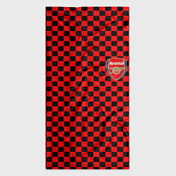 Бандана-труба Arsenal текстура клетка, цвет: 3D-принт — фото 2