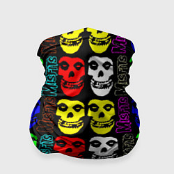 Бандана-труба Misfits band, цвет: 3D-принт