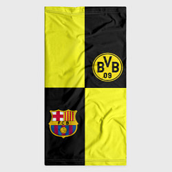 Бандана-труба Barcelona x Borussia, цвет: 3D-принт — фото 2