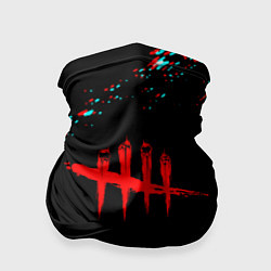 Бандана-труба Dead by daylight глитч, цвет: 3D-принт