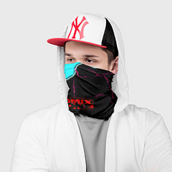 Бандана-труба Comix zone hexagon, цвет: 3D-принт — фото 2