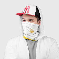 Бандана-труба Сокрушу пред ним врагов его малая желтая Ника 2 Ни, цвет: 3D-принт — фото 2