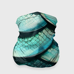 Бандана-труба Чешуя крупной рыбы, цвет: 3D-принт