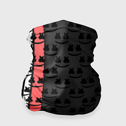 Бандана-труба Marshmello pattern, цвет: 3D-принт