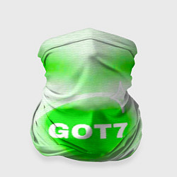 Бандана-труба Got7 сердце, цвет: 3D-принт