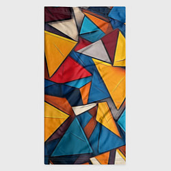 Бандана-труба Разноцветные треугольники, цвет: 3D-принт — фото 2