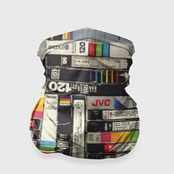 Бандана-труба Видеокассеты vhs, цвет: 3D-принт