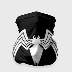 Бандана-труба Venom - spider logo, цвет: 3D-принт