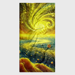 Бандана-труба Neon galaxy - ai art fantasy, цвет: 3D-принт — фото 2