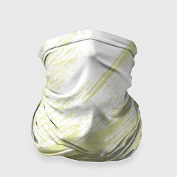 Бандана-труба The color is white and yellow, цвет: 3D-принт