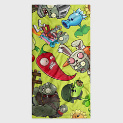 Бандана-труба Растения против зомби с героями, цвет: 3D-принт — фото 2