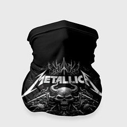 Бандана-труба The horned skull - Metallica, цвет: 3D-принт