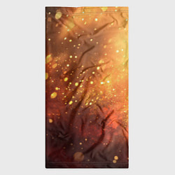 Бандана-труба Золотая блестящая текстура, цвет: 3D-принт — фото 2