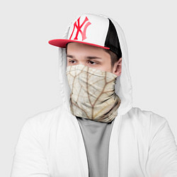 Бандана-труба Прожилки листика, цвет: 3D-принт — фото 2