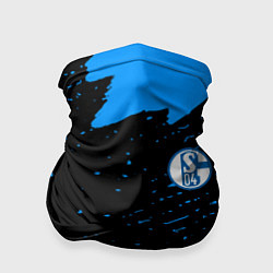 Бандана-труба Schalke 04 fc blue color, цвет: 3D-принт