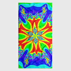 Бандана-труба Неоновая психоделика узор, цвет: 3D-принт — фото 2