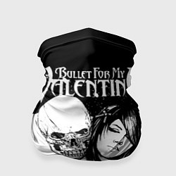 Бандана-труба Bullet for my valentine black, цвет: 3D-принт