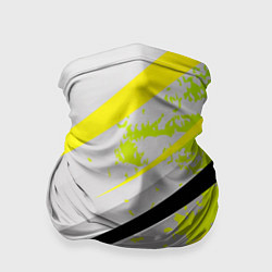 Бандана-труба Color white light green, цвет: 3D-принт