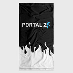 Бандана-труба Portal белый огонь, цвет: 3D-принт — фото 2