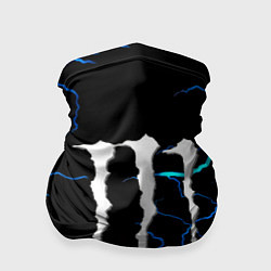 Бандана-труба Monster energy неоновые молнии, цвет: 3D-принт