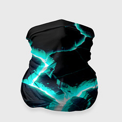 Бандана Color light blue black