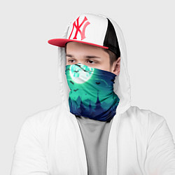 Бандана-труба Day of the Dead - Хэллоуин, цвет: 3D-принт — фото 2