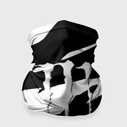 Бандана-труба Monster energy чёрные штрихи, цвет: 3D-принт