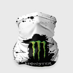 Бандана-труба Monster energy брызги красок, цвет: 3D-принт
