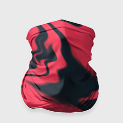 Бандана-труба Color black red, цвет: 3D-принт
