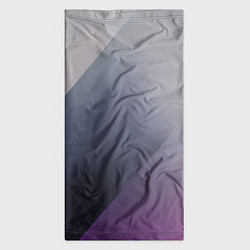 Бандана-труба Color grey with stripes, цвет: 3D-принт — фото 2