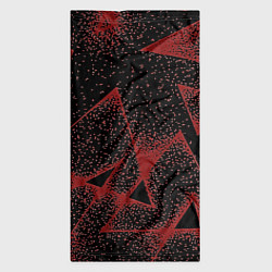 Бандана-труба Triangles with dots, цвет: 3D-принт — фото 2