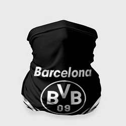 Бандана-труба Barcelona x borussia краски, цвет: 3D-принт