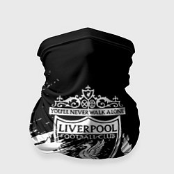 Бандана-труба Liverpool краски белые, цвет: 3D-принт