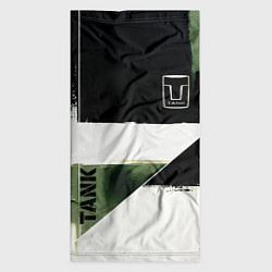 Бандана-труба Tank логотип машины, цвет: 3D-принт — фото 2