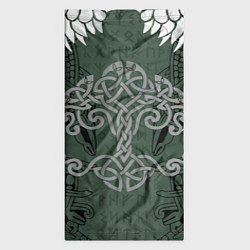 Бандана-труба Древние руны и древо жизни с крыльями, цвет: 3D-принт — фото 2