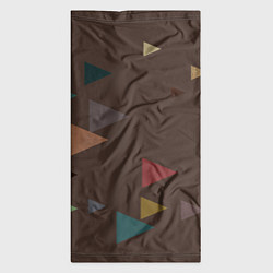 Бандана-труба Осень палитра глубокий лес, цвет: 3D-принт — фото 2