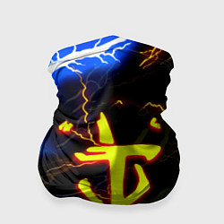 Бандана-труба Doom молнии шторм, цвет: 3D-принт